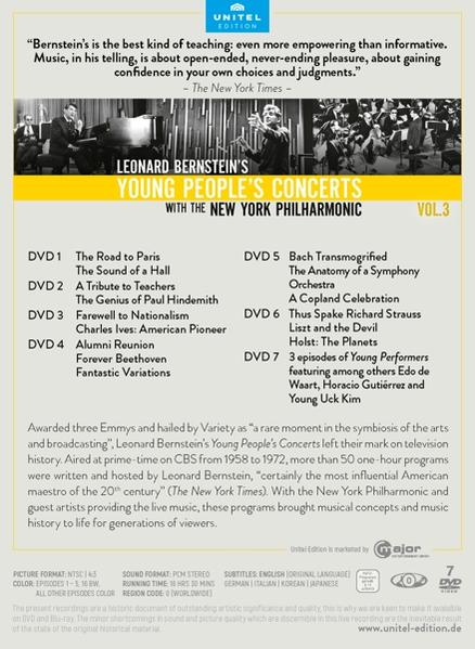 - (DVD) People\'s Concerts,Vol.3 - Leonard Bernstein Young