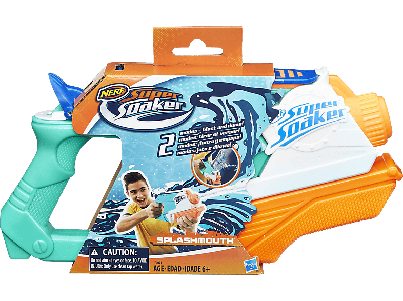 NERF Super Soaker Splash Mouth Blaster Mehrfarbig Blaster MediaMarkt