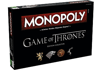 WINNING MOVES Monopoly: Game of Thrones - Édition Collector (französische Sprache) - Brettspiel