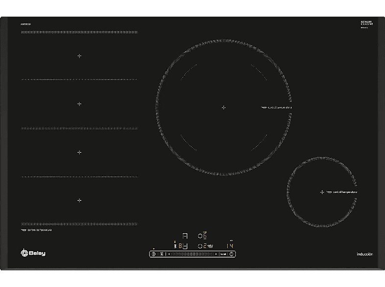 Placa inducción Balay 3EB989LU 80 cm - qubbos