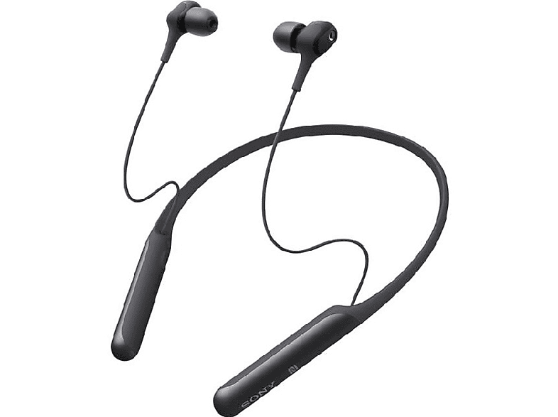 Auriculares inalámbricos - Sony WI-C600N, Cancelación de ruido, NFC, Bluetooth, Negro