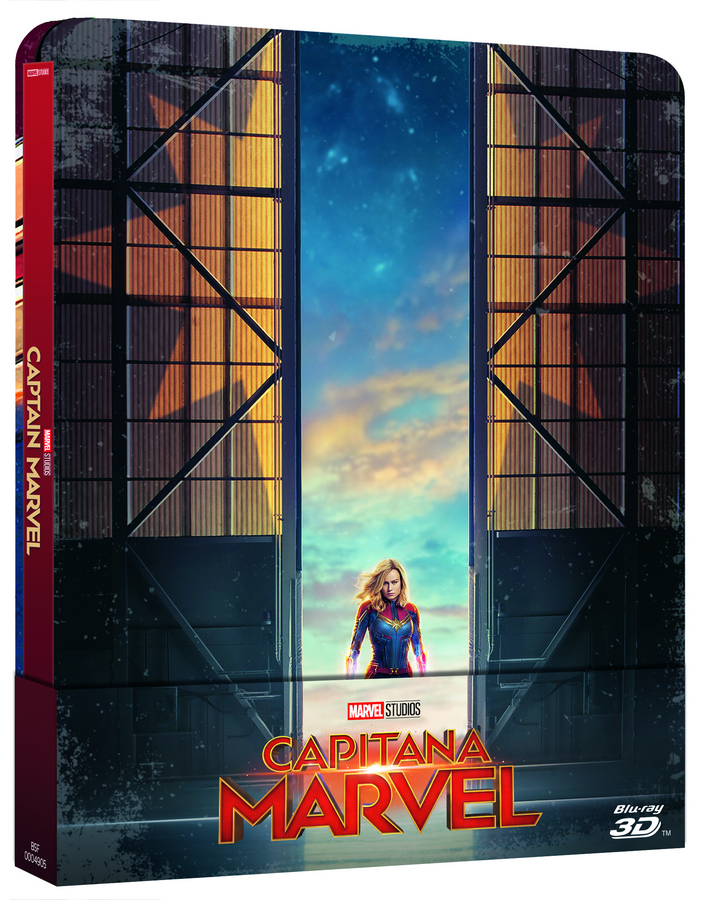 Capitana Marvel - Blu-ray + Blu-ray 3D (Steelbook)