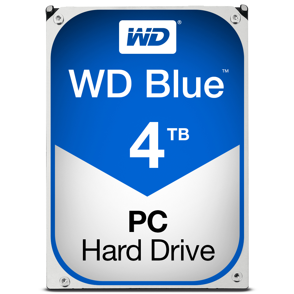 WD Blue 3,5" SATA III 6Gbit/s  4TB 64MB Cache WD40EZRZ