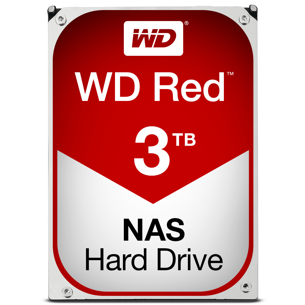 WD Red 3,5" SATA III 6Gbit/s IntelliPower 3TB 64MB Cache NAS 7/24 WD30EFRX