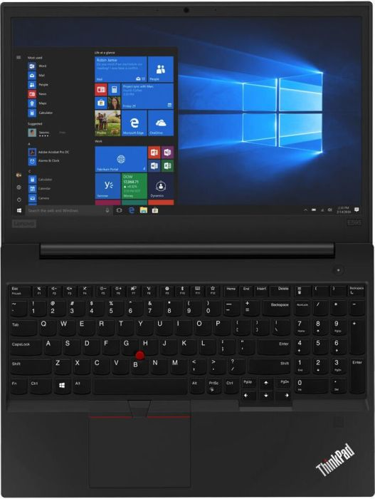 LENOVO Notebook ThinkPad E595, schwarz (20NF0006GE) Notebook, 15,6 Zoll, Full-HD, AMD Ryzen™ 5 3500U, 8 GB, 256 GB SSD