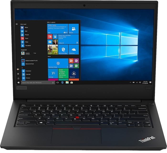 LENOVO Notebook ThinkPad E495, schwarz (20NE000BGE) Notebook, 14 Zoll, Full-HD, AMD Ryzen™ 7 3700U, 16 GB, 512 GB SSD