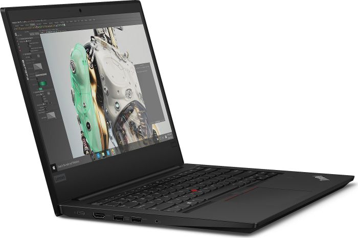LENOVO Notebook ThinkPad E495, schwarz (20NE000BGE) Notebook, 14 Zoll, Full-HD, AMD Ryzen™ 7 3700U, 16 GB, 512 GB SSD