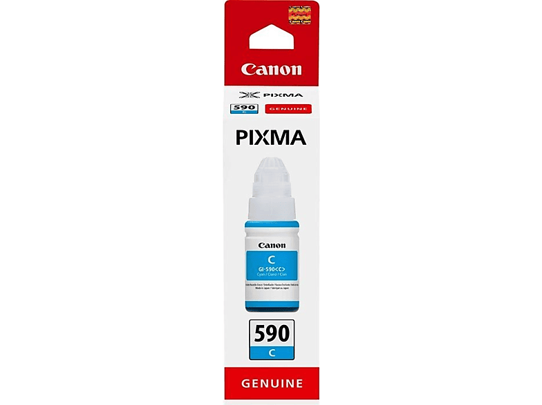 CANON GI-590C cyan (1604C001); Tintenbehälter