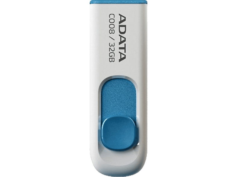 ADATA C008 USB 2.0 32GB pendrive fehér (AC008-32G-RWE)