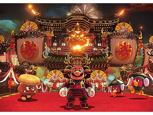 WINNING MOVES Super Mario Odyssey - Bowser's Castle - Puzzle (Multicolore)