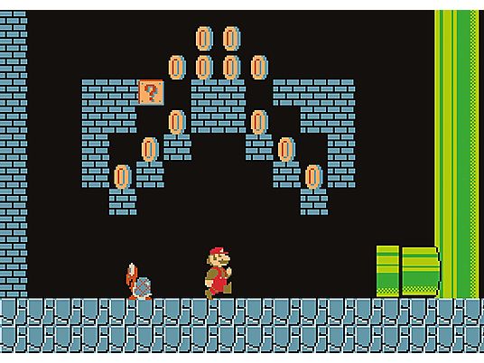WINNING MOVES Super Mario Bros - Underground Adventure - Puzzle (Multicolore)