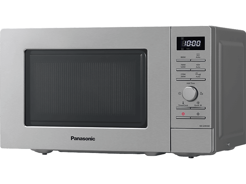 PANASONIC NN-S 29 KSMEPG, Mikrowelle (800 Watt) Mikrowelle, 800 in Silber  mit Edelstahlfront/Grau kaufen | SATURN