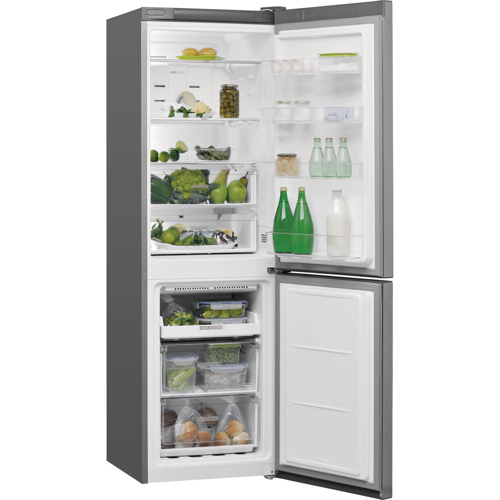 WHIRLPOOL W7 821O OX No Frost kombinált hűtőszekrény