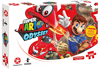 WINNING MOVES Super Mario Odyssey - Mario and Cappy - Puzzle (Multicolore)