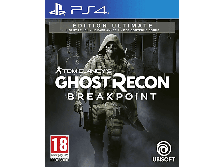 Tom Clancy's Ghost Recon Breakpoint Ultimate Edition PS4 NL/FR