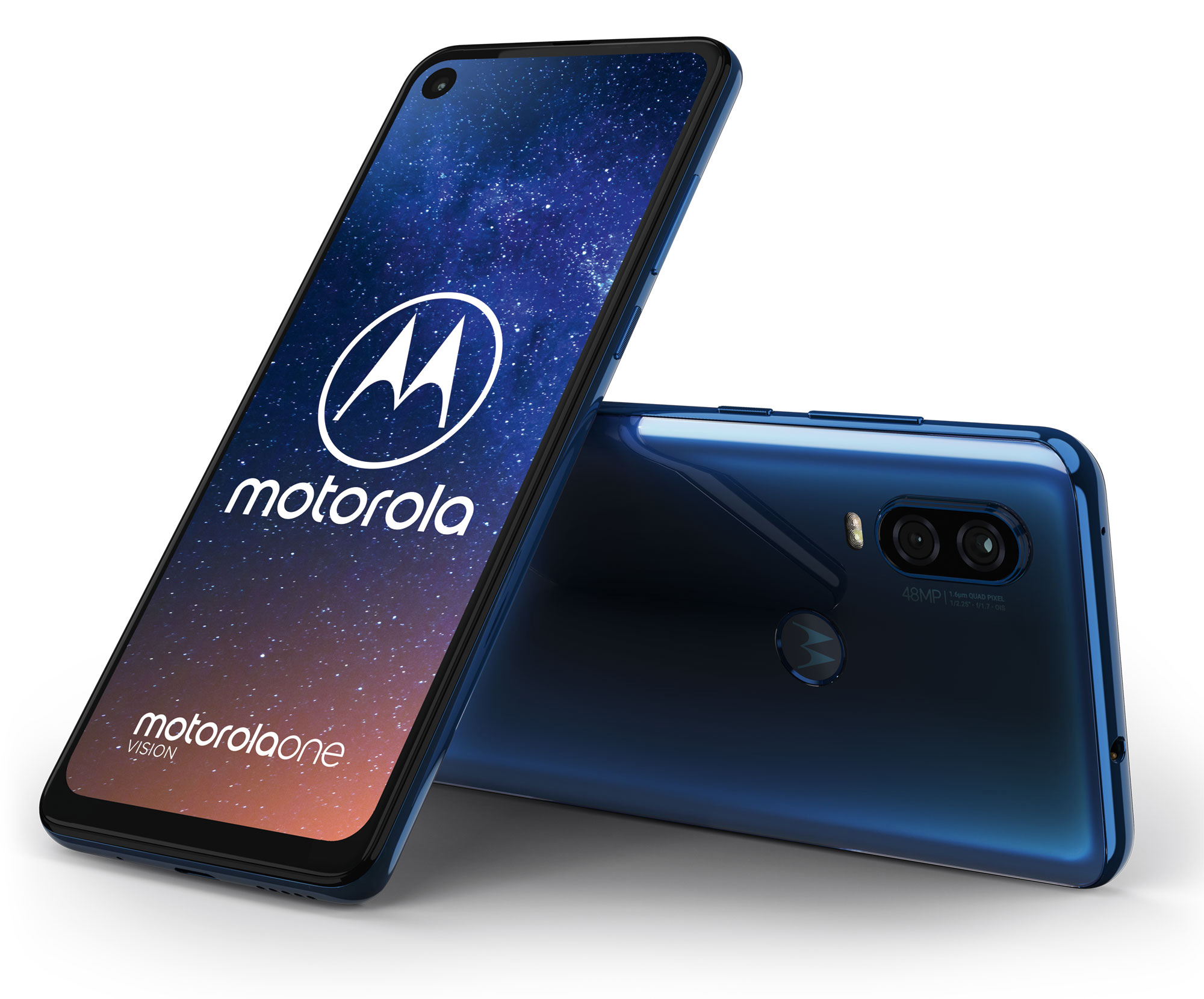 MOTOROLA One Vision 128 GB Sapphire Blue Dual SIM