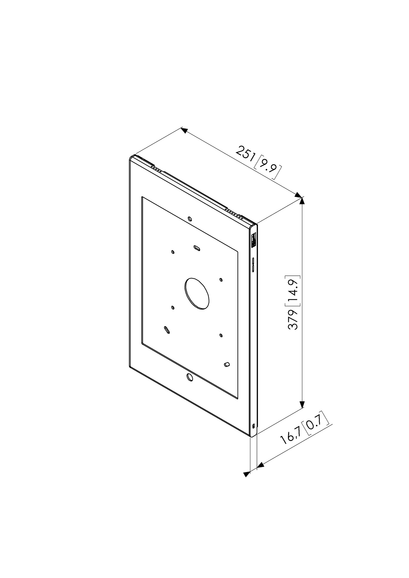 Soporte Tablet - Vogels, PTS 1223 SOP. IPAD PRO P