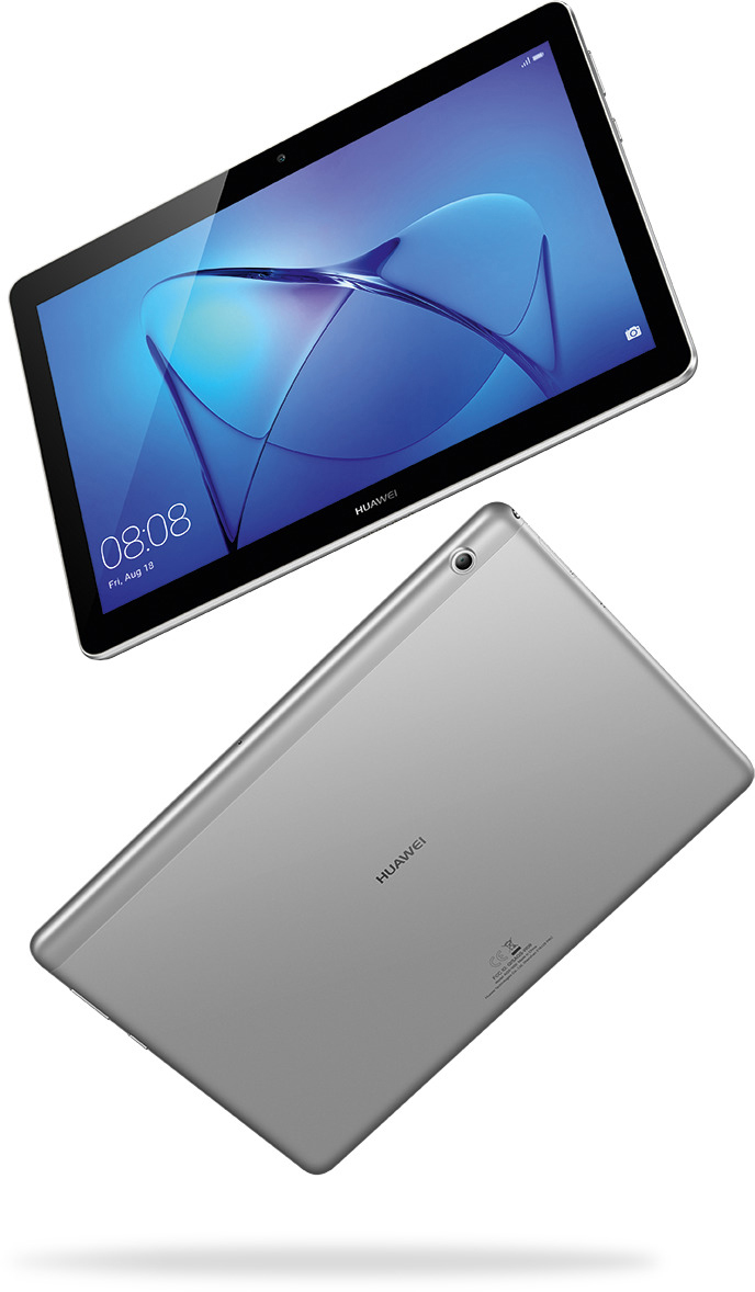 HUAWEI MediaPad T3 Wi-Fi, Tablet, 16 GB, 9,6 Zoll, Grau
