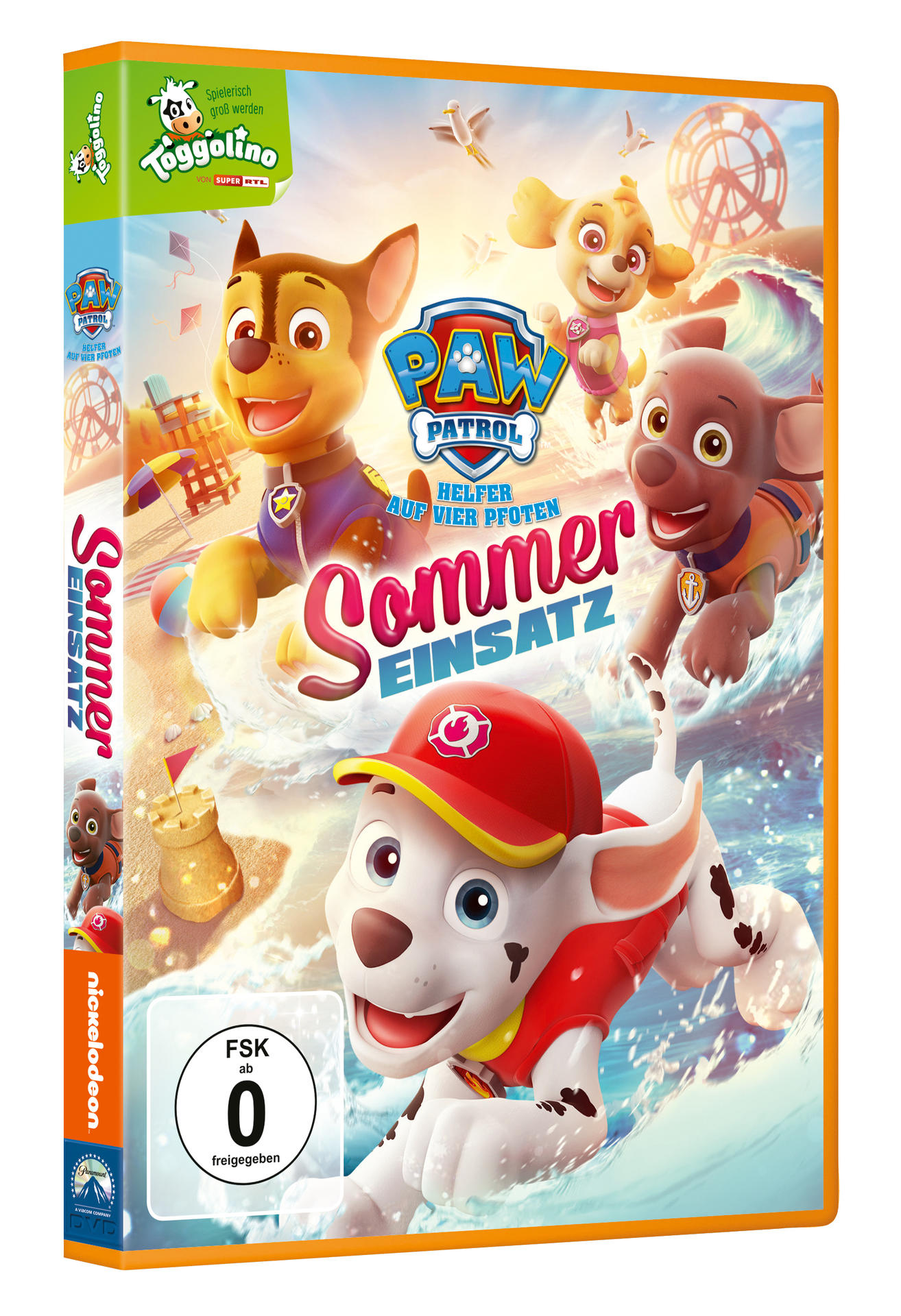 Zeichentrickfilm-DVD-Cover mit Zeichentrickfiguren.