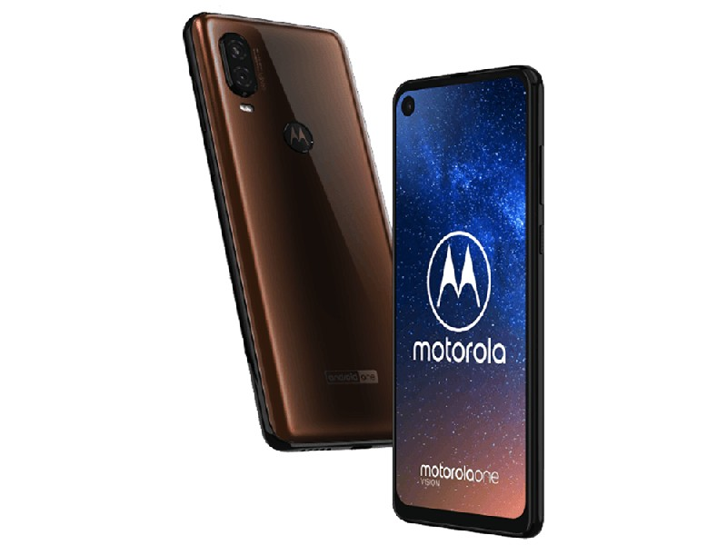 Móvil - Motorola One Vision, Bronce, 128 GB, 4 GB RAM, 6.34" Full HD+, Samsung Exynos 9609, 3500 mAh, Android
