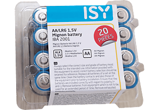 ISY IBA-2001 AA 20PCS - Batteria (Blu)