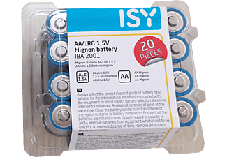 ISY IBA-2001 AA 20PCS - Batterie (Blau)