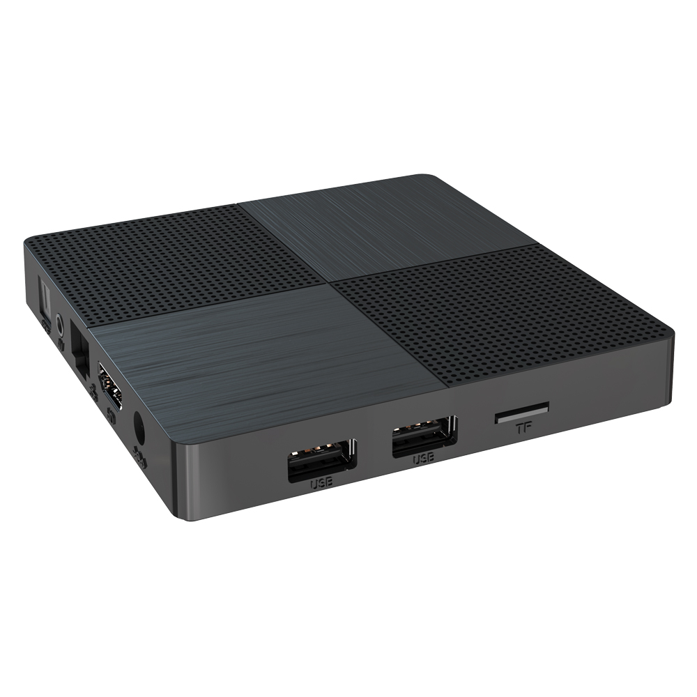 Reproductor multimedia - Sveon SBX604, Android TV 7.1, 4K, WiFi, 2 GB RAM, 16 GB + Teclado WiFi