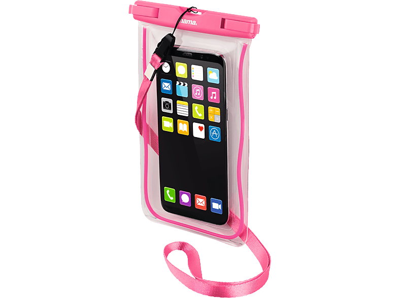 HAMA Waterdichte hoes voor smartphone 5.5'' Playa XXL Roze (1745902)