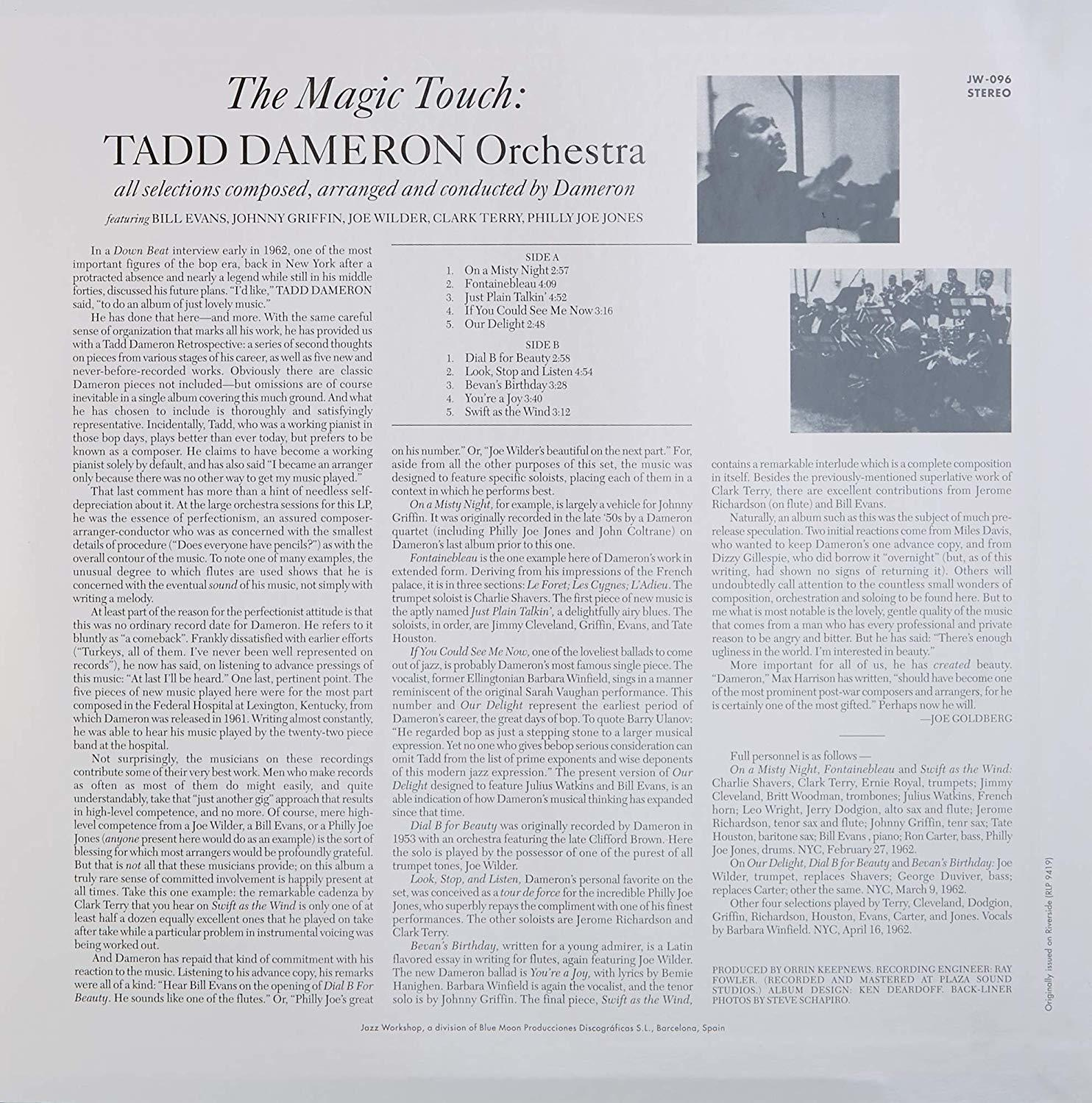 Tadd Dameron and His Orchestra - The Magic Touch  - (Vinyl)
