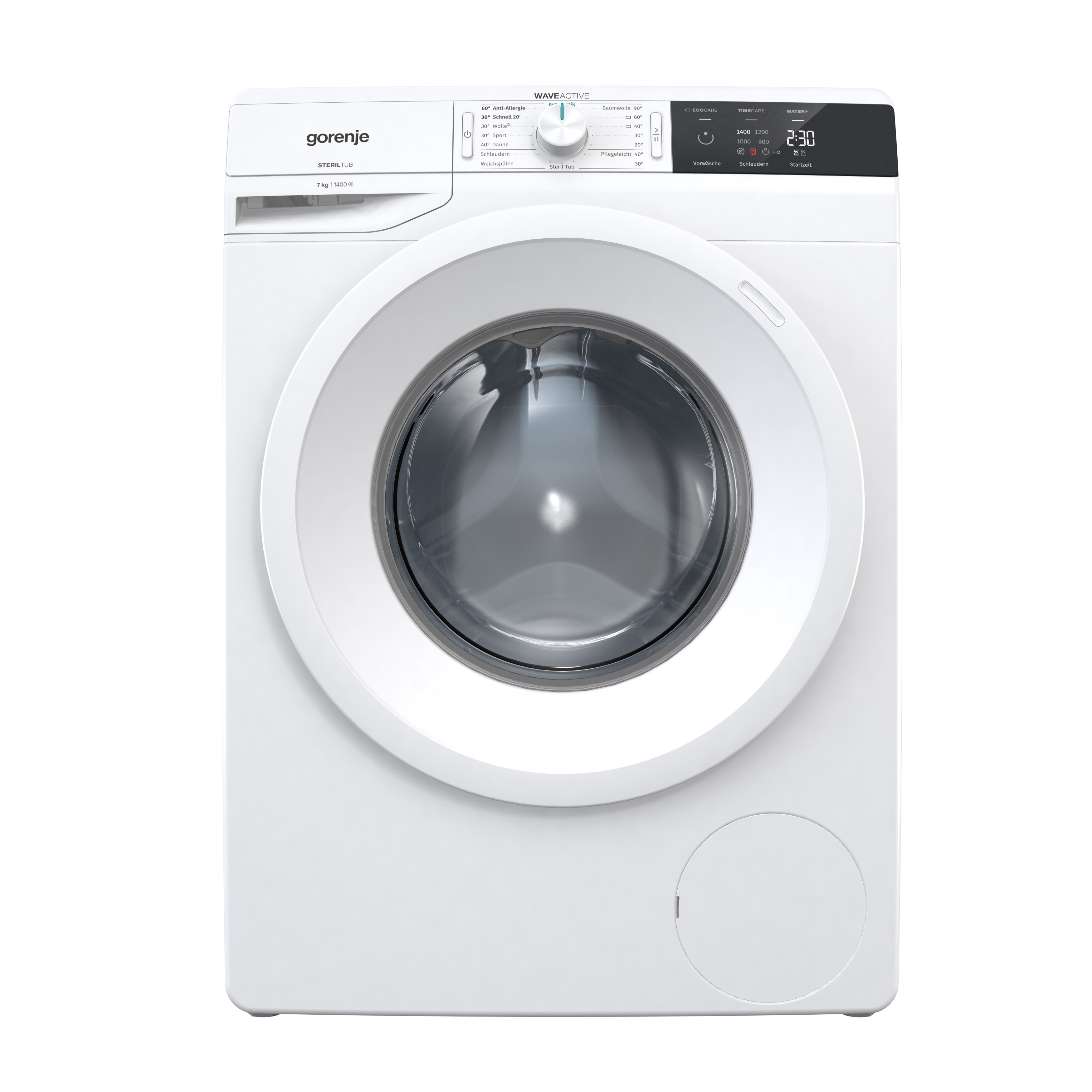 GORENJE WE 74 S 3 P Waschmaschine (7,0 kg, 1400 U/Min., D)