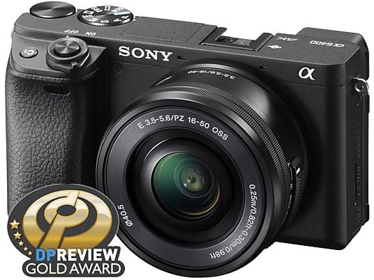 SONY Hybride camera Alpha 6400 + 16-50 mm (ILCE6400LB.CEC)