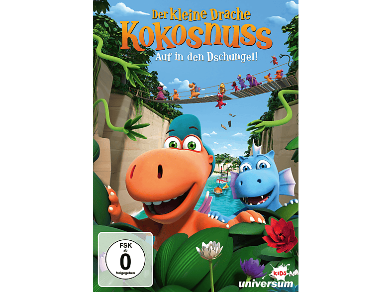 Der kleine Drache Kokosnuss – Auf in den Dschungel DVD