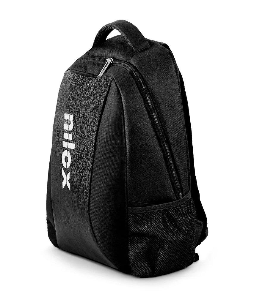 Mochila - Nilox NXEDBCK0003, Para portátil 15.6", 22 L, Negro