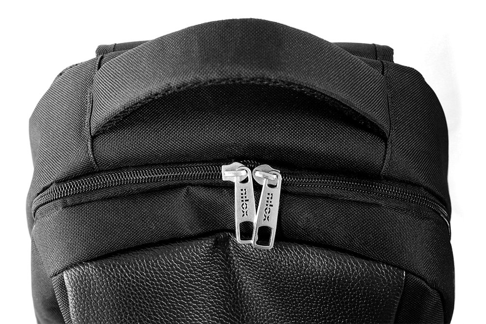 Mochila - Nilox NXEDBCK0003, Para portátil 15.6", 22 L, Negro