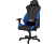 NITRO CONCEPTS S300 Galactic - Chaise de jeu (Noir/Bleu)