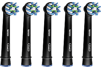 ORAL-B CrossAction Black Edition 5er Pack - Aufsteckbürsten (Schwarz)