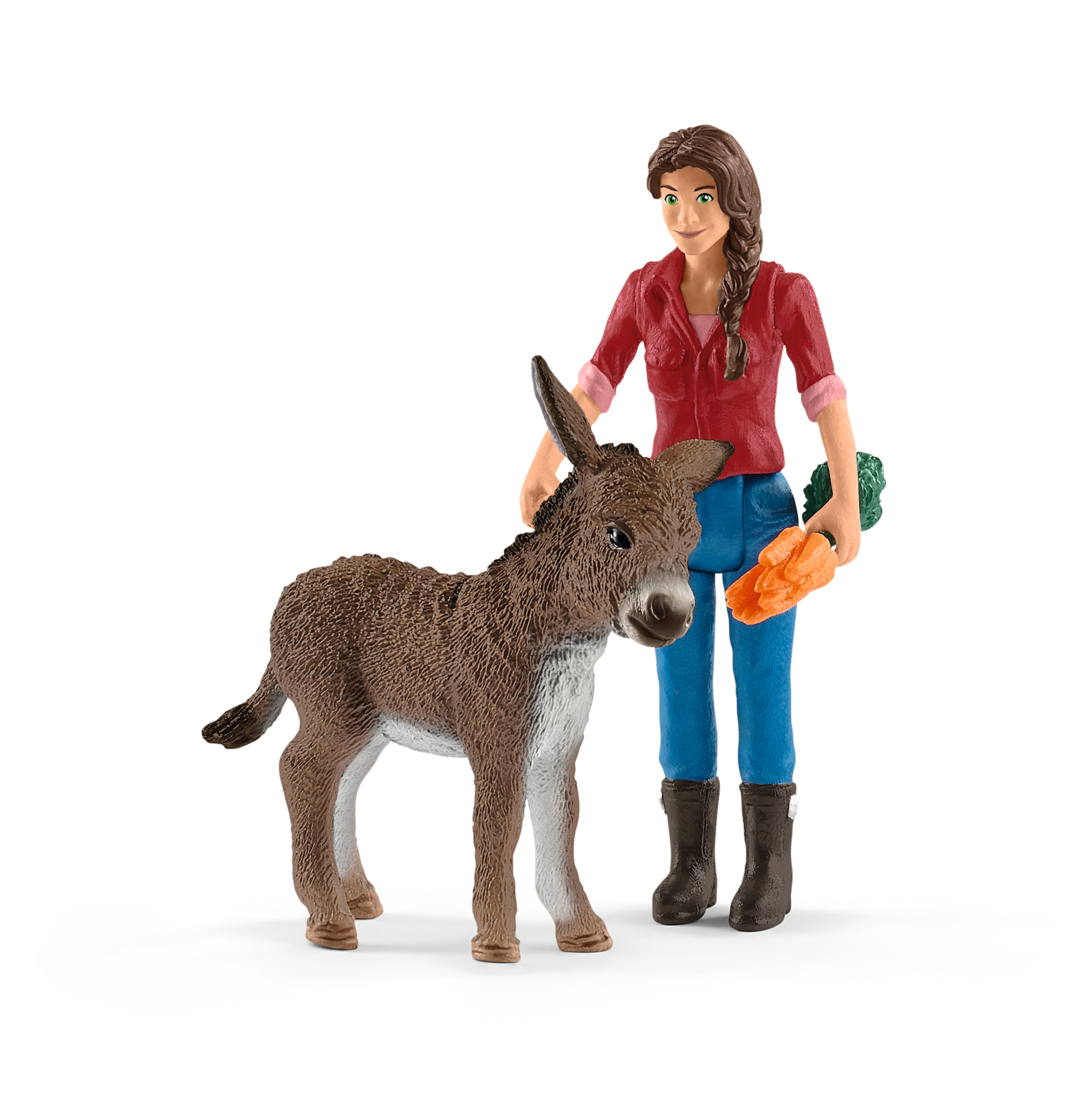 SCHLEICH Bauernhaus mit Stall und Tieren Bauernhaus Mehrfarbig