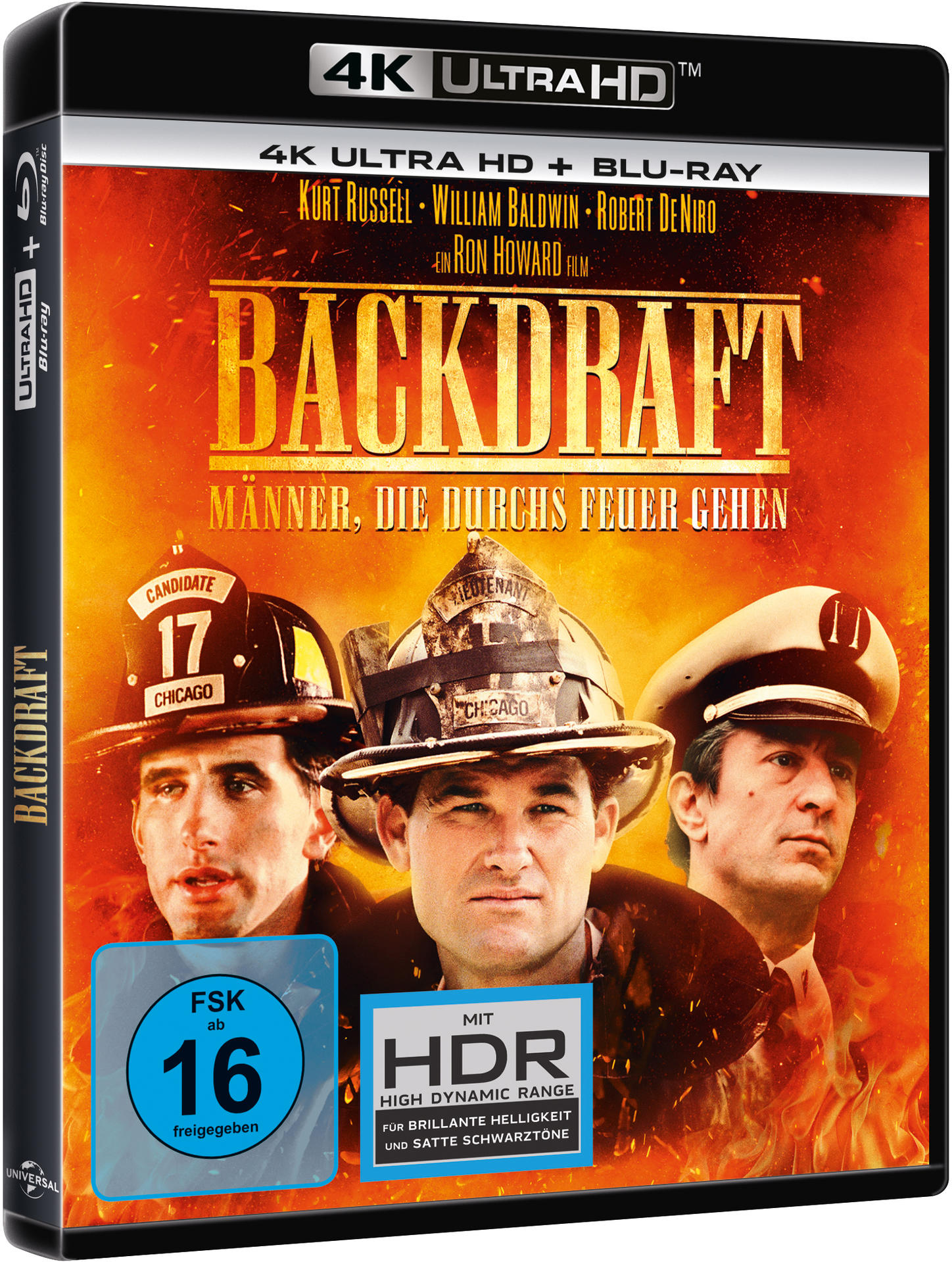 Backdraft - Männer die durchs Feuer gehen 4K Ultra HD Blu-ray + Blu-ray