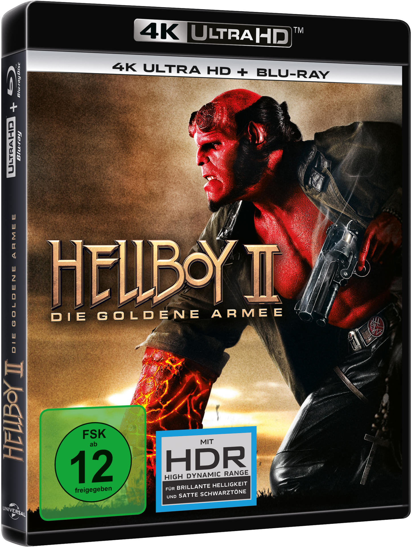 Hellboy 2: Die goldene Armee 4K Ultra HD Blu-ray + Blu-ray