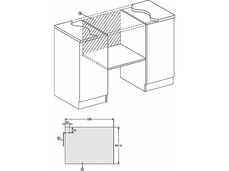 Miele M7244TC Mikrowelle (900 Watt, Einbaugerät, 46 l, Edelstahl/CleanSteel) — Foto 3 von 5