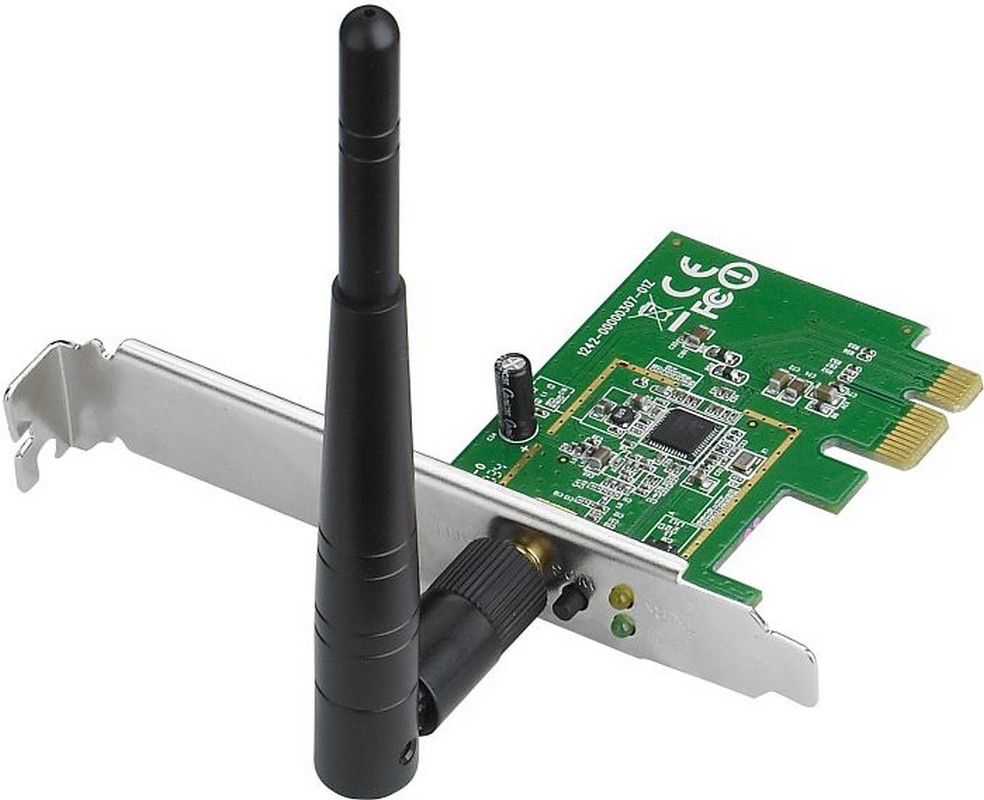 Adaptador Wi-Fi USB - ASUS PCE-N10, 802.11N, PCI Express, 150Mbps