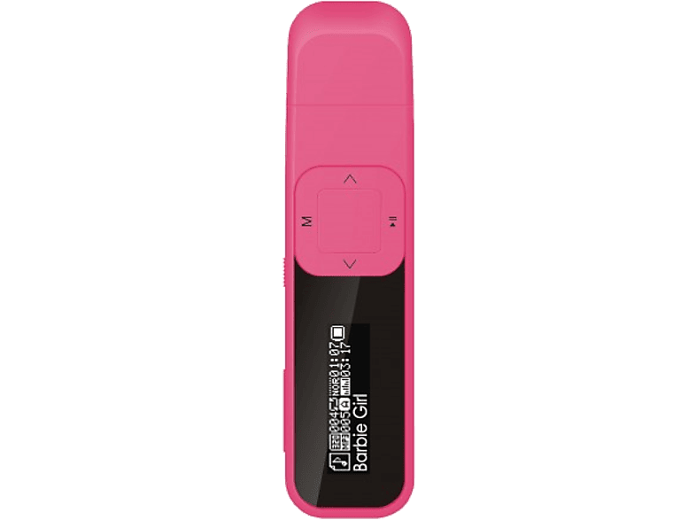 MPMAN MP3-speler 4GB Roze (MPFOL15T4PK)