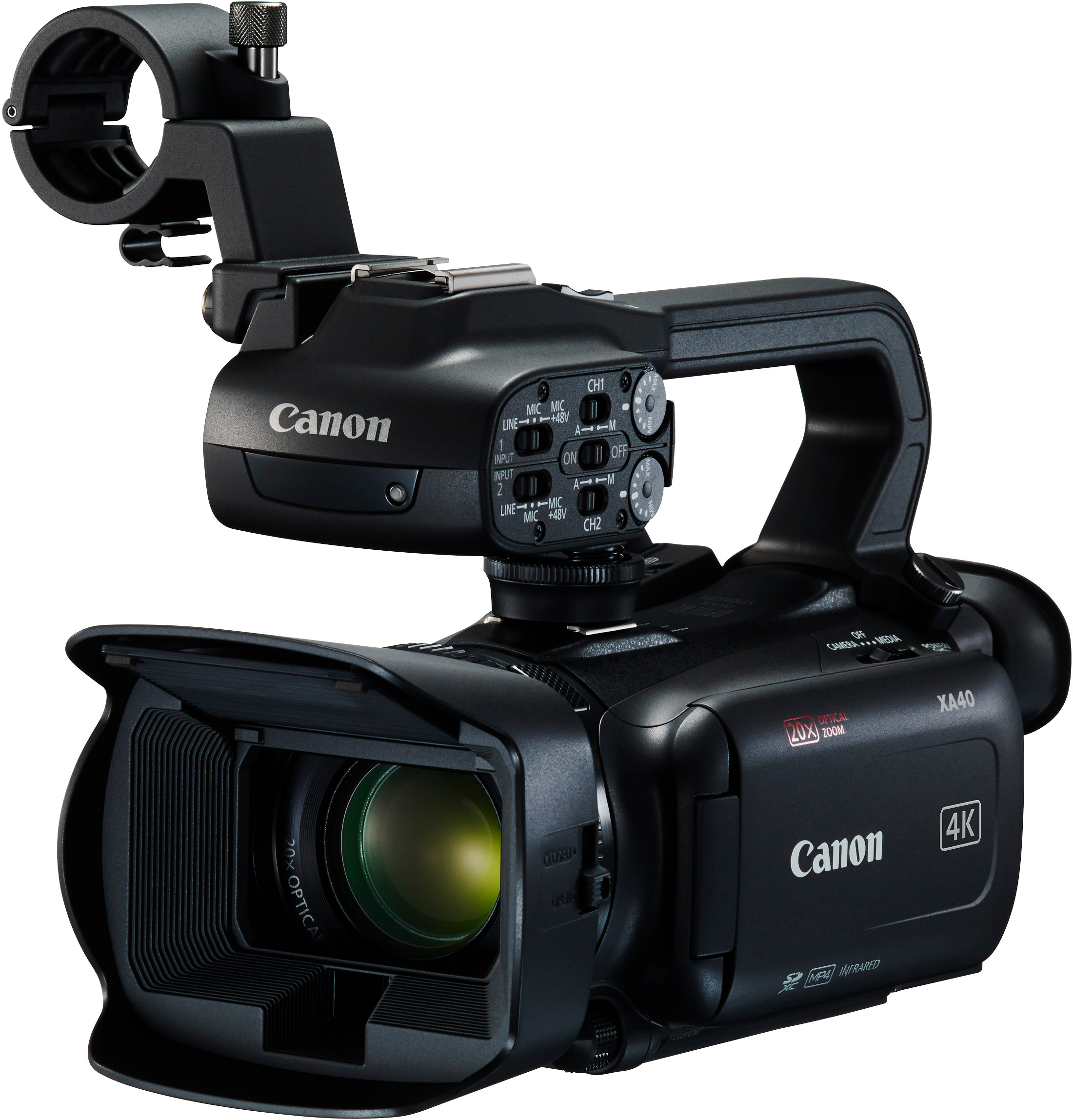 CANON Legria XA40 Camcorder , 1/2.3-Zoll-Typ CMOS 21,14 Megapixel, 20 fachopt. Zoom