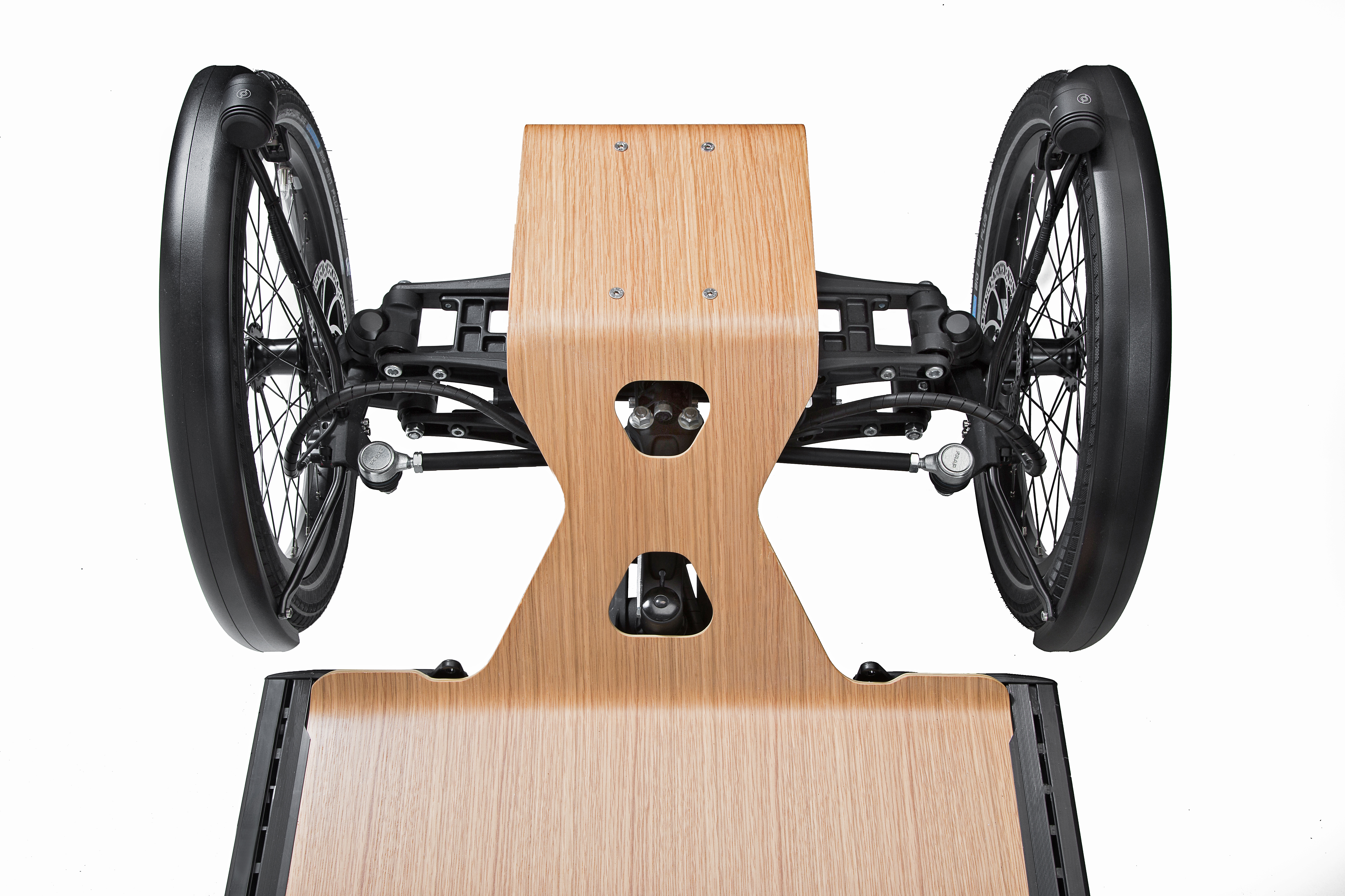 HNF-NICOLAI CD1 CARGO 18M Lastenrad (Laufradgröße: 27,5 Zoll, Unisex-Rad, 500 Wh, Silber)