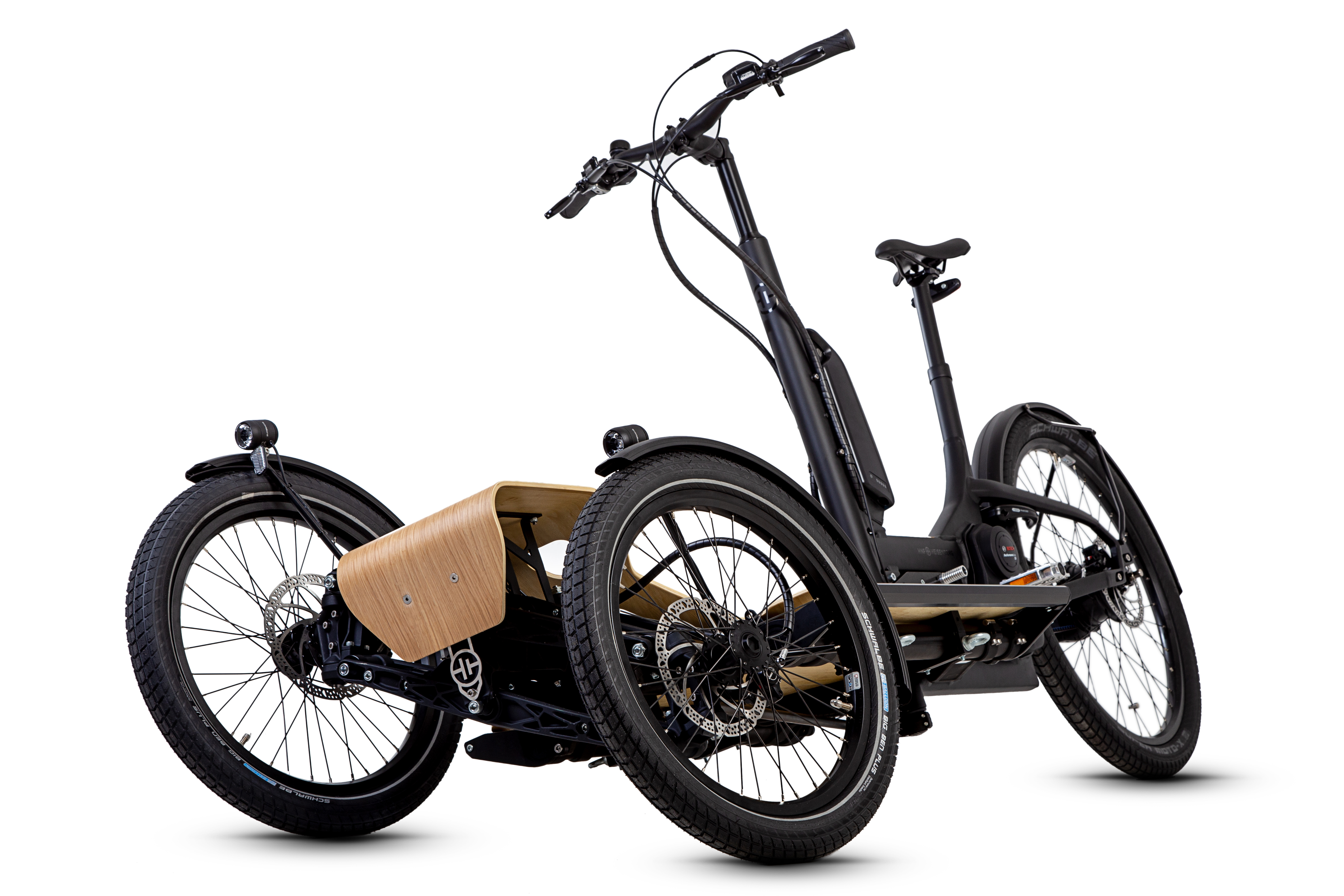 HNF-NICOLAI CD1 CARGO 18L  Lastenrad (Laufradgröße: 27,5 Zoll, Unisex-Rad, 500 Wh, Schwarz)