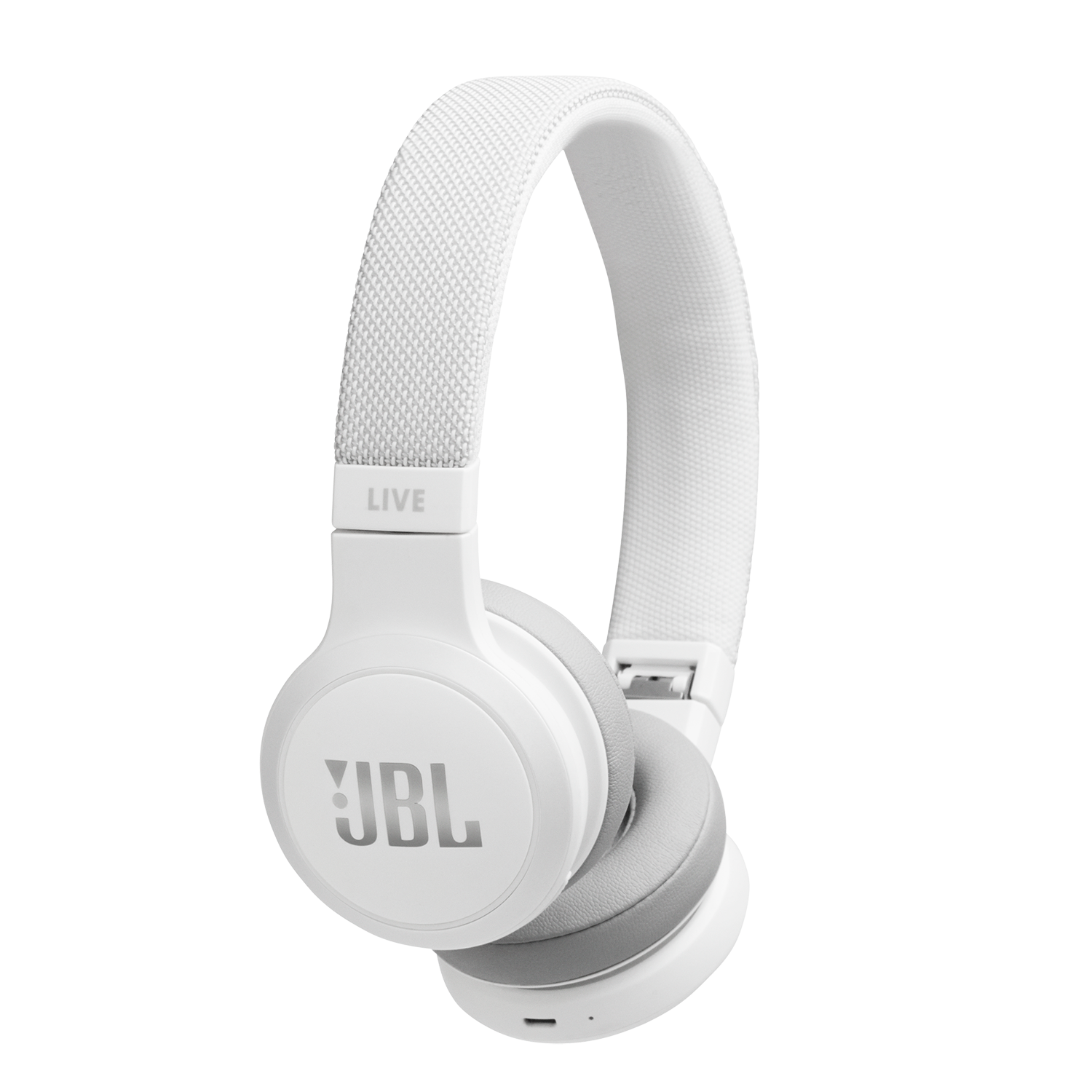 JBL LIVE 400 BT WIT On-ear Headset met Ruisonderdrukking Wit