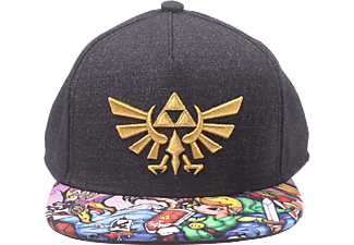 BIOWORLD Zelda: Black Woods Snapback - Cappello da baseball (Multicolore)