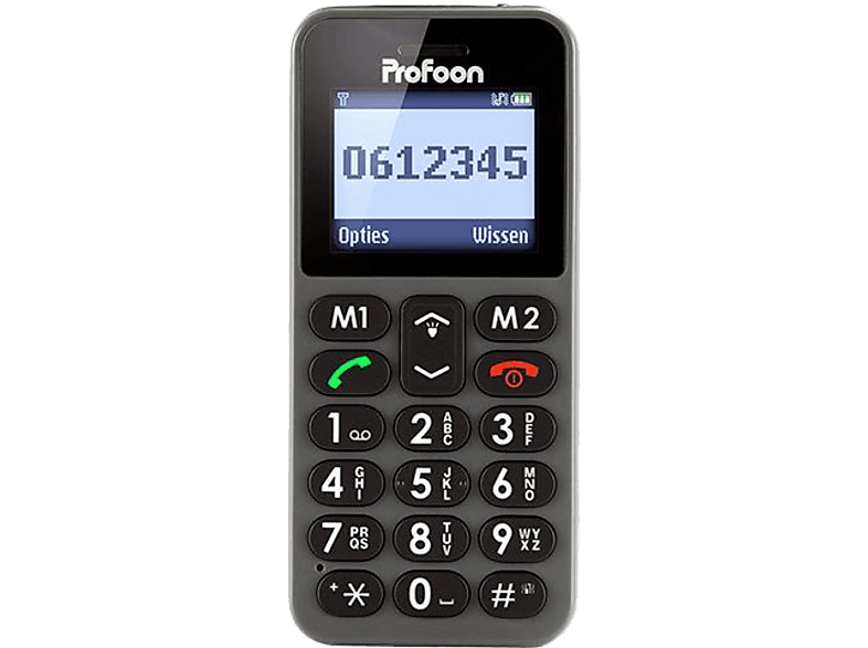 PROFOON GSM PM-778 Zwart