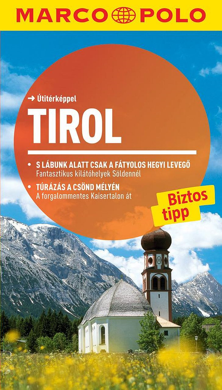 Tirol útitérképpel