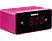 LENCO CR-510 - Radio-réveil (FM, Rose)